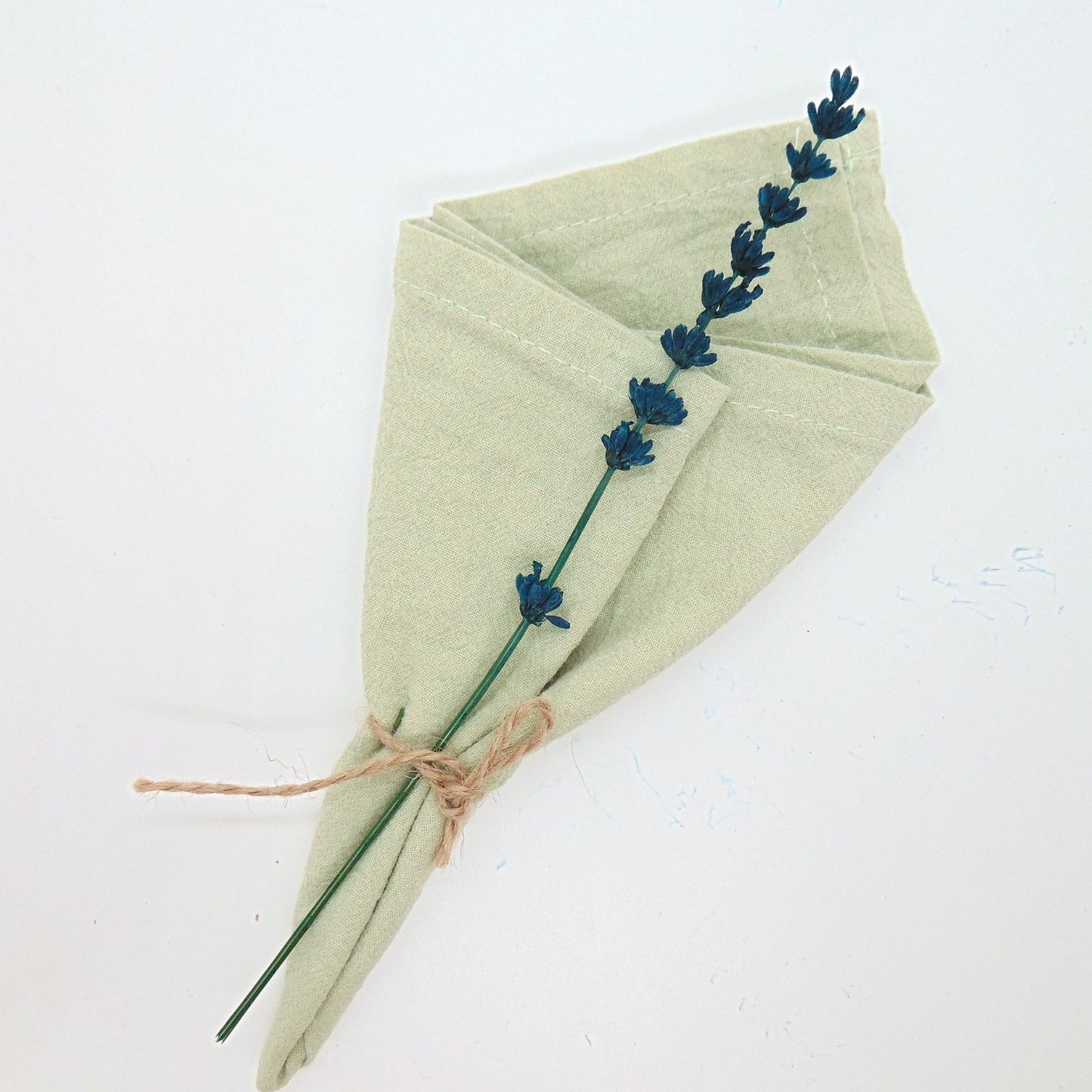 Brin de Lavande stabilisée bleue - Décoration de table Mariage