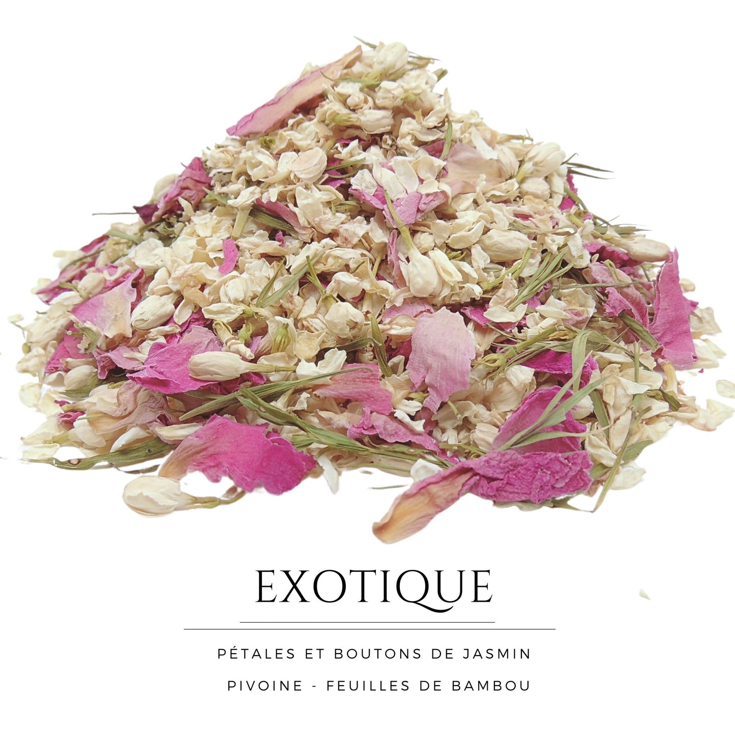 Exotique - Confettis Fleurs Séchées Mariage