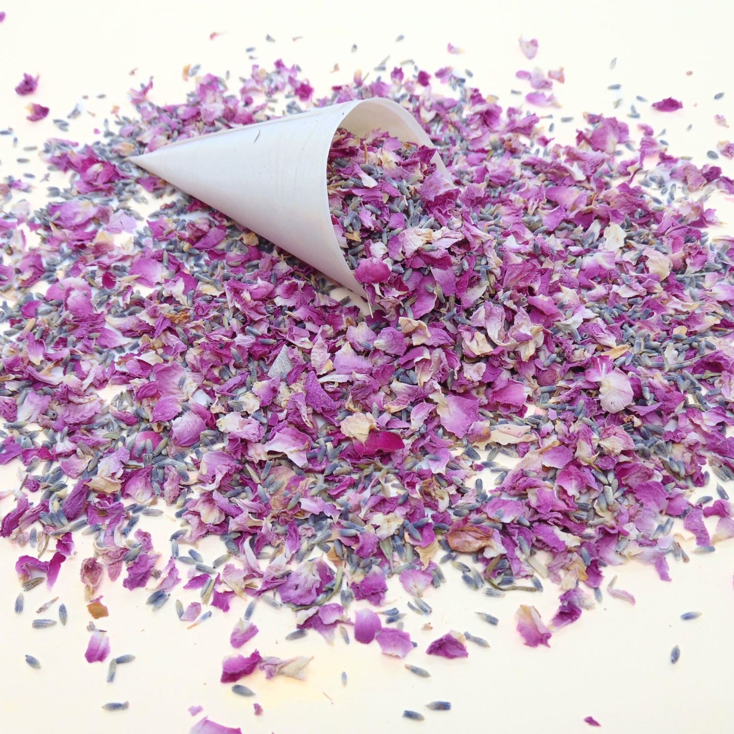 Florentine - Confettis de Fleurs Séchées Mariage Lavande Rose