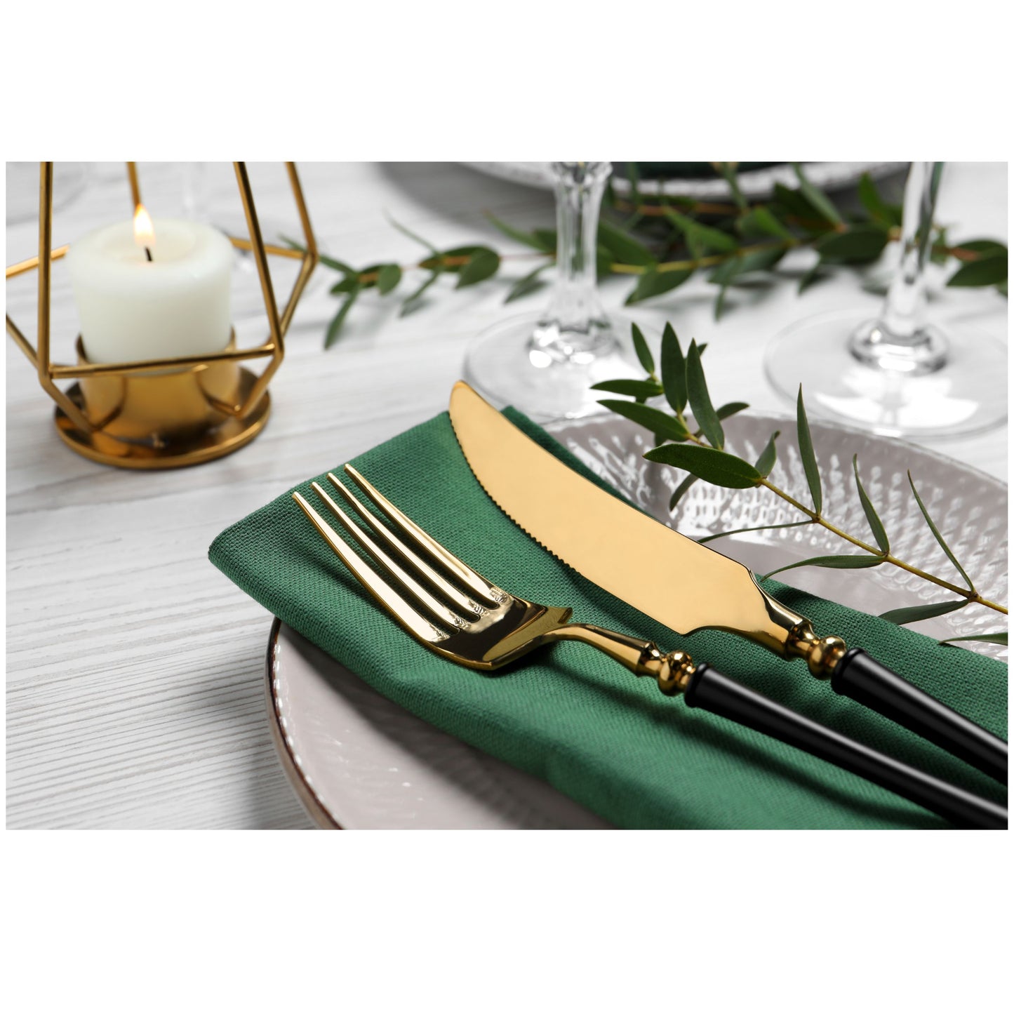 Eucalyptus préservé et stabilisé - 30 Brins vert