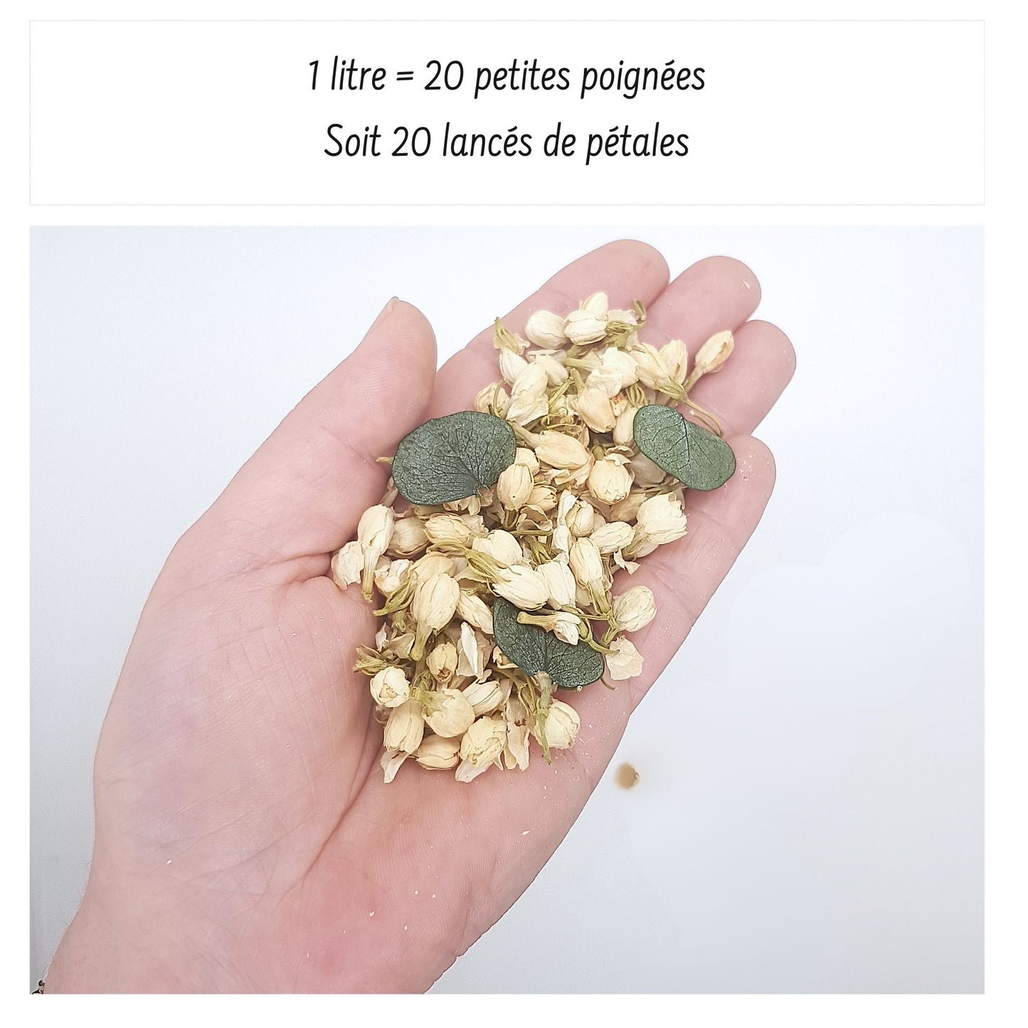 Jade - Confettis Fleurs Séchées Mariage
