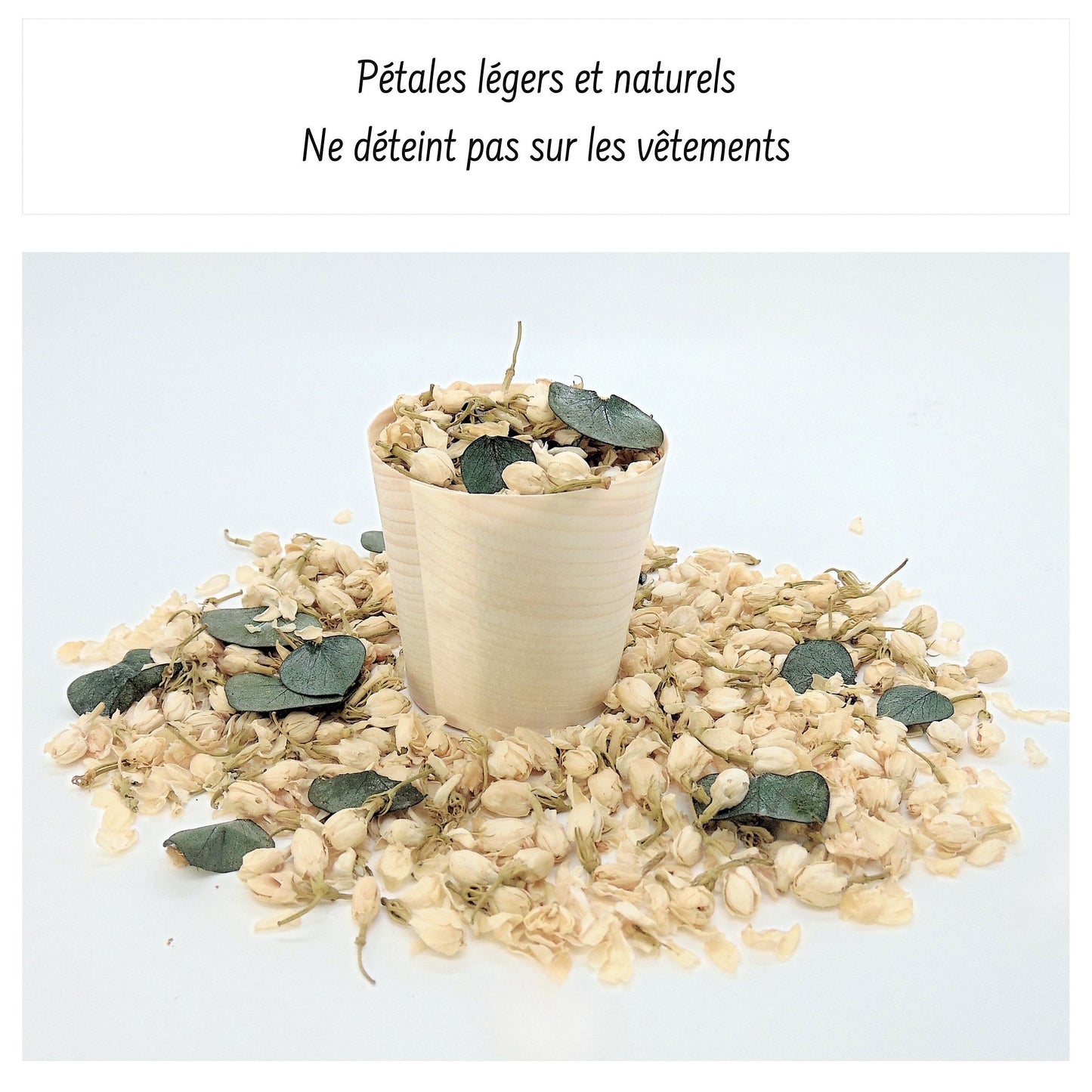 Jade - Confettis Fleurs Séchées Mariage