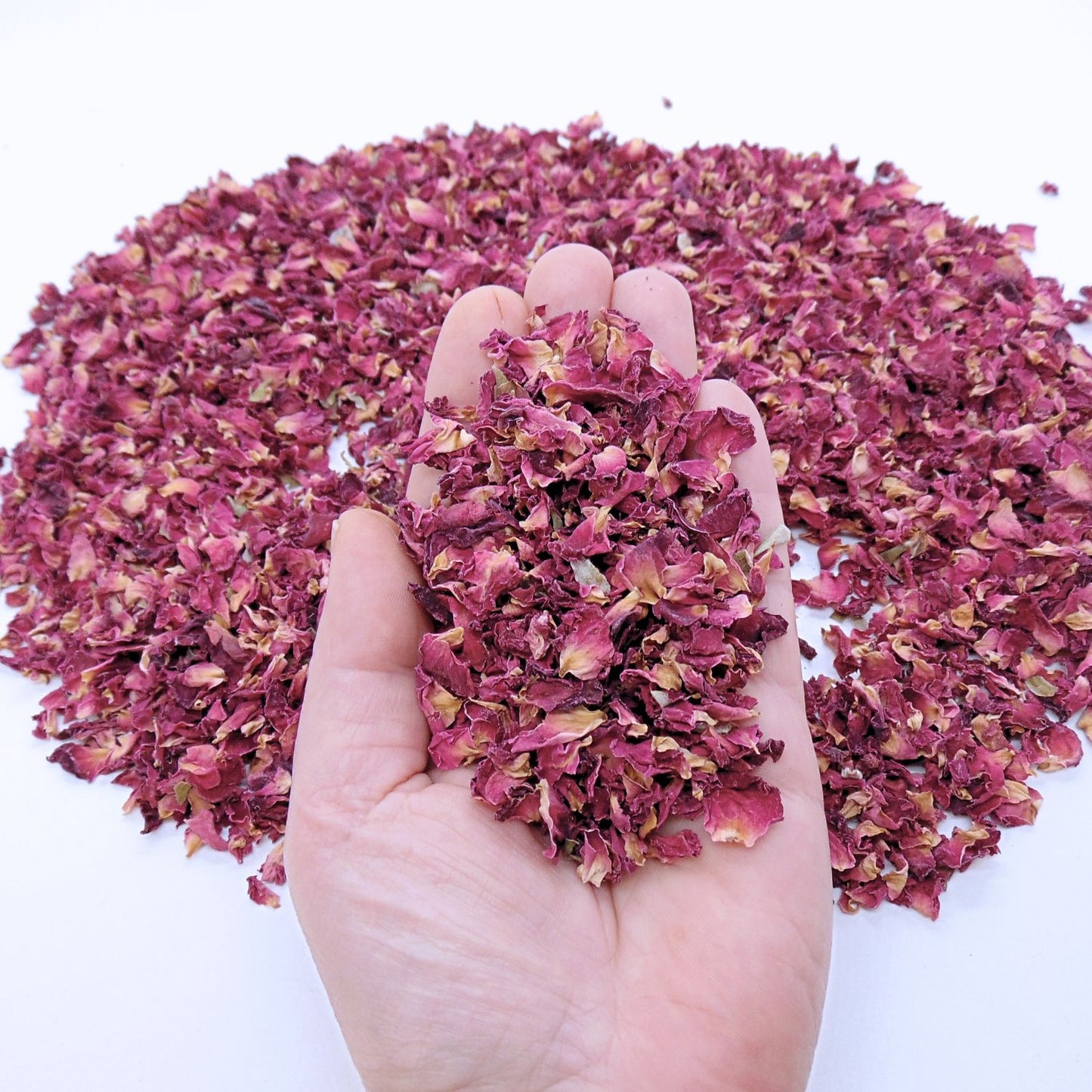Pureté Rose Rouge - Pétales de roses Magenta