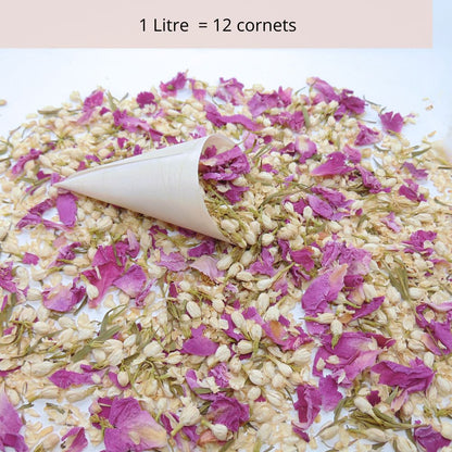 Exotique - Confettis Fleurs Séchées Mariage