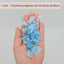 1 litre de confettis de fleurs séchées = 20 poignées pour lancer de pétales mariage
