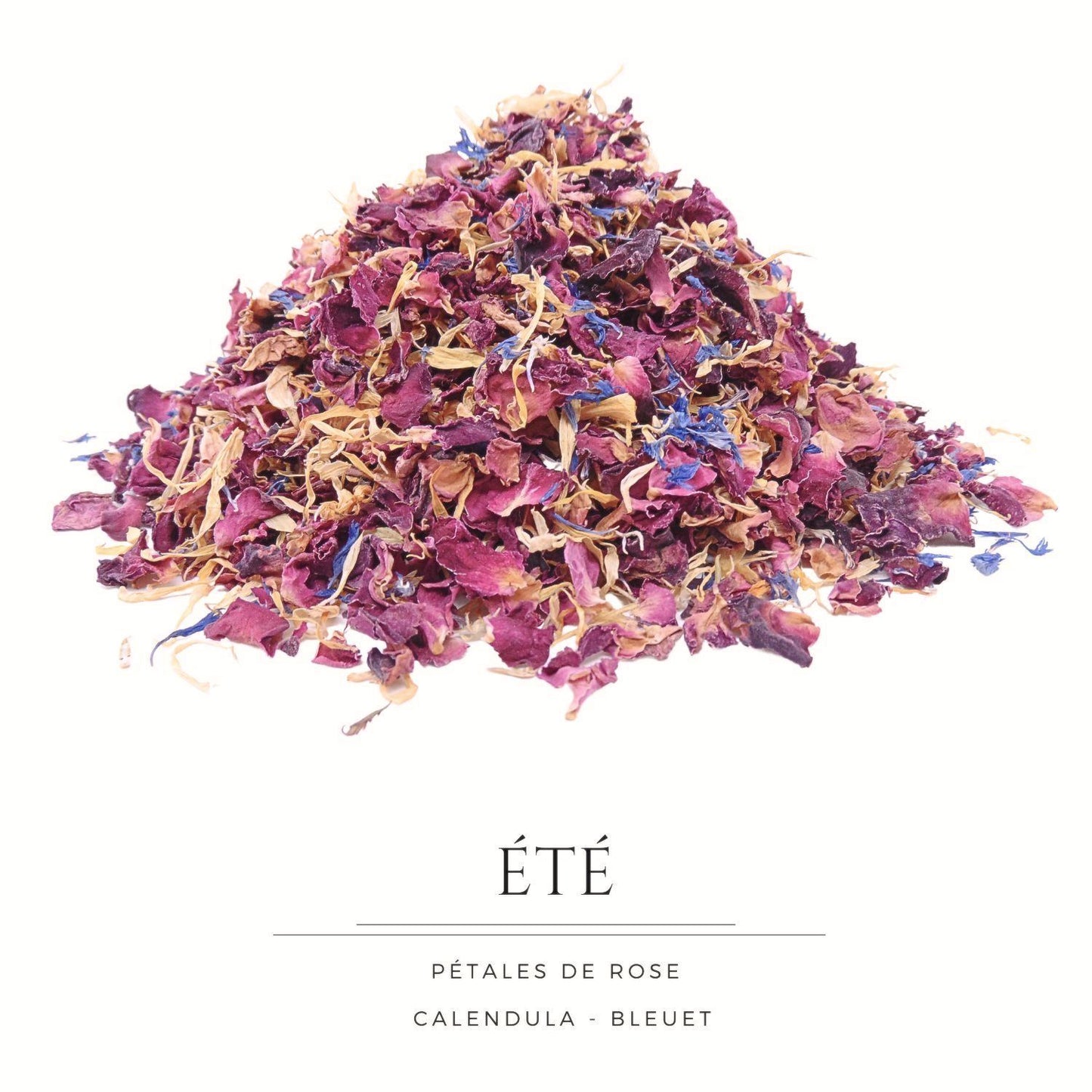 Eté - Confettis Fleurs Séchées Mariage