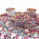 Confettis Fleurs séchées avec Pot
