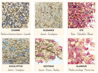 Pot Confettis Mariage avec Fleurs séchées