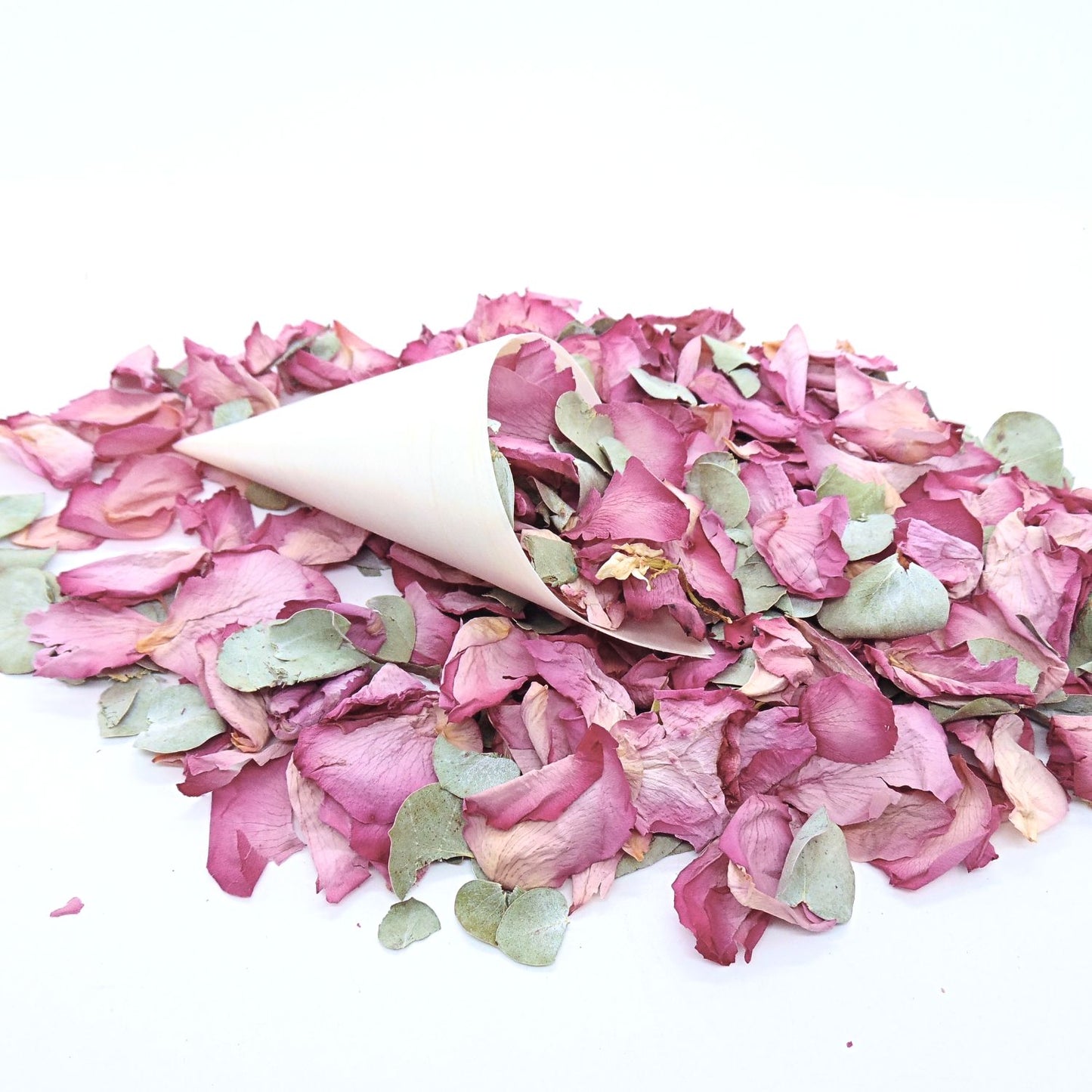 Rose Eucalyptus - Pétales de roses mauve Eucalyptus