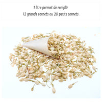 Pureté Boutons de Jasmin - Confettis Fleurs Séchées Mariage