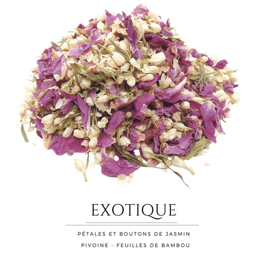 Exotique - Confettis Fleurs Séchées Mariage
