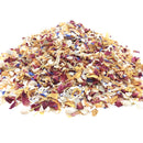 Confettis fleurs sechees mariage