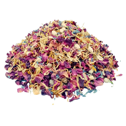 Arc En ciel - Confettis Fleurs Séchées Mariage