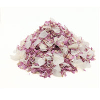 Tendresse - Confettis de Fleurs Séchées Mariage rose et blanc