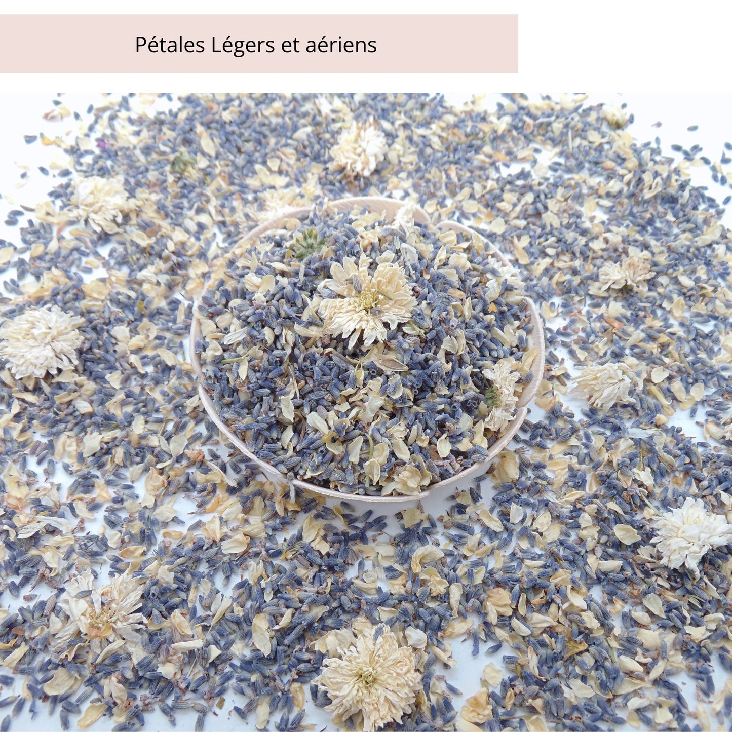 Boho - Confettis Fleurs Séchées Mariage