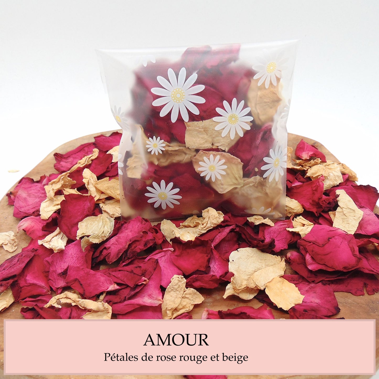 Sachet Marguerite Confettis Mariage Fleurs séchées