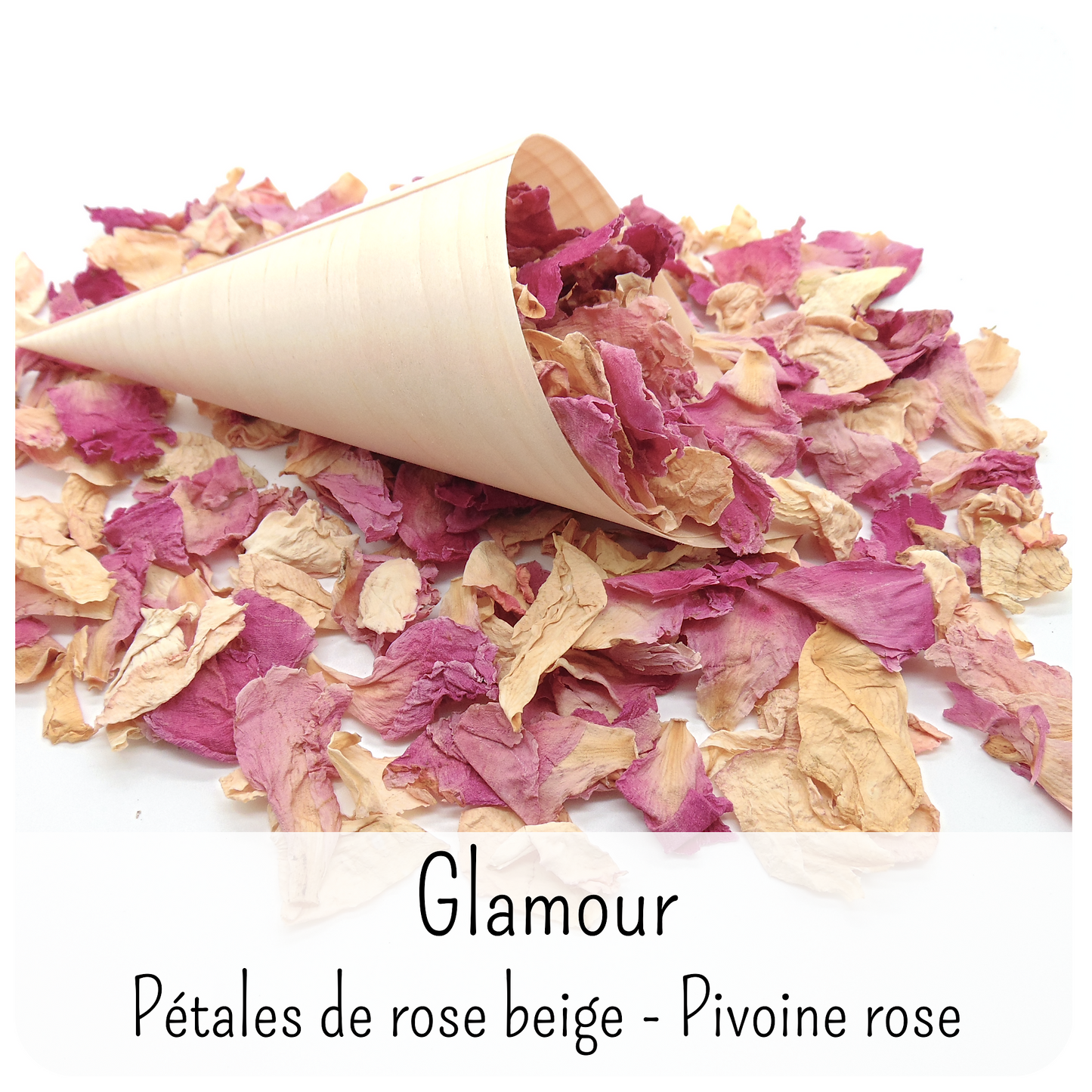 Glamour - Pétales de Roses et Pivoine