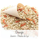 Orange - Confettis Fleurs Séchées Mariage