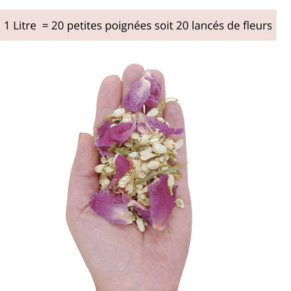 Exotique - Confettis Fleurs Séchées Mariage