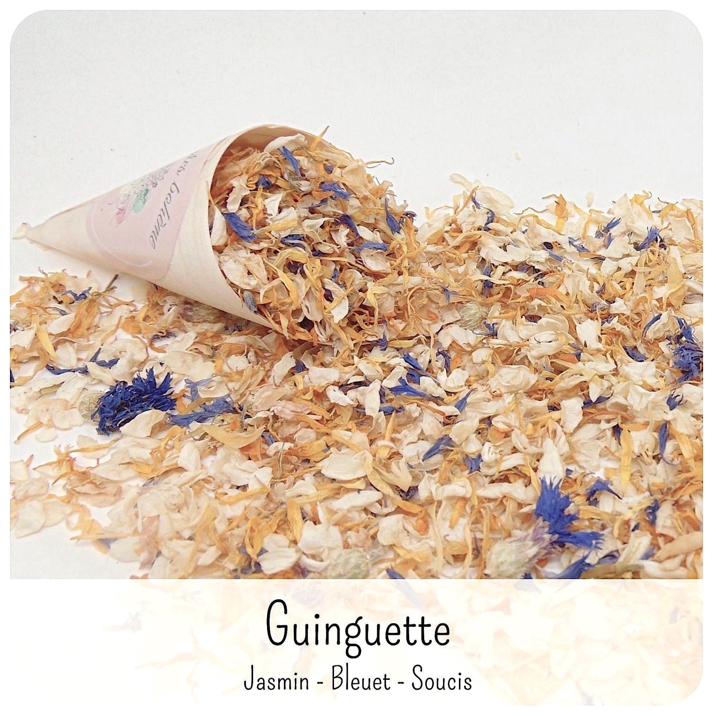 Guinguette - Confettis Fleurs Séchées Mariage