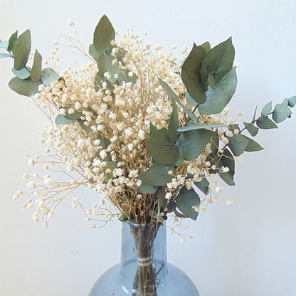 Bouquet Eucalyptus et Gypsophile stabilisé