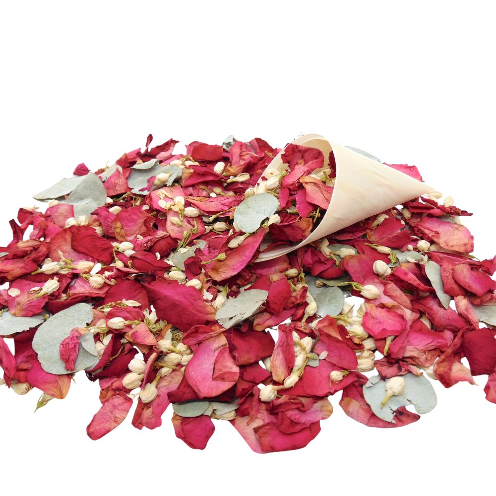 Garance - Pétales de roses rouge Jasmin Eucalyptus