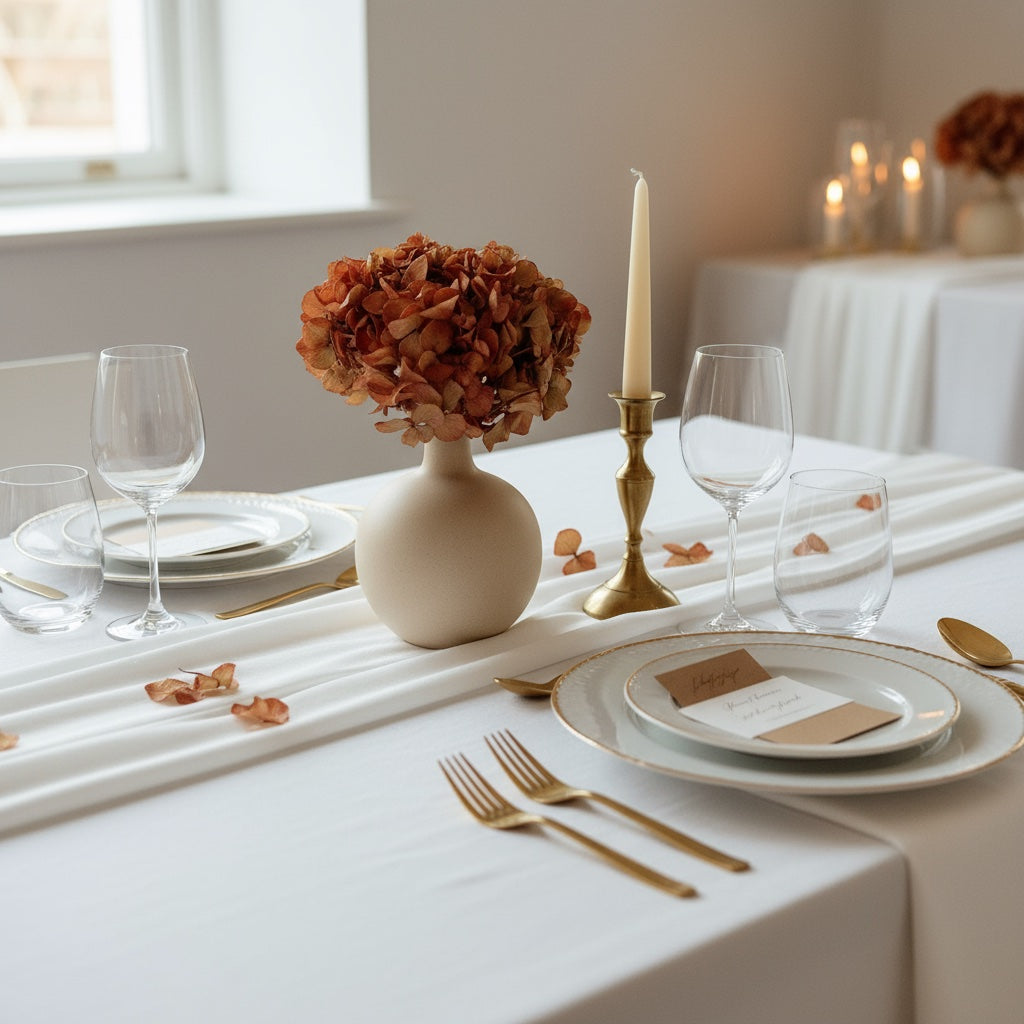 Hortensia Stabilisé Rouille Orange- Fleurs éternelle