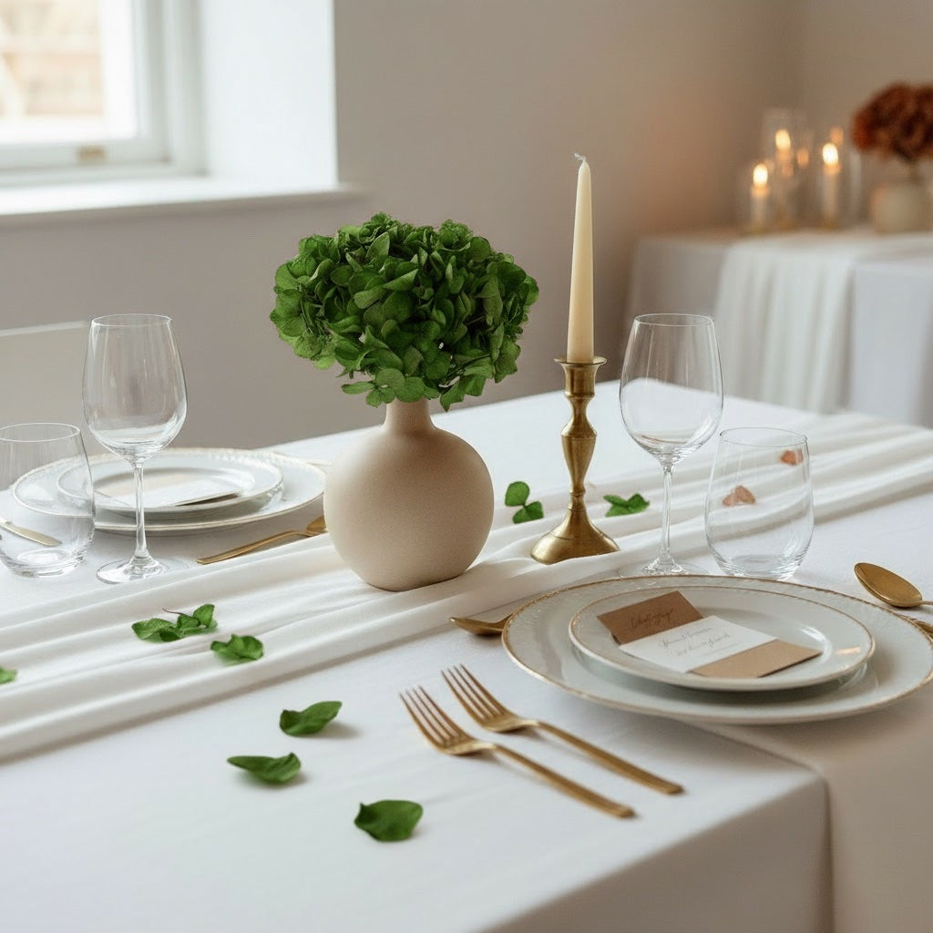 Hortensia Stabilisé Vert- Fleurs éternelle