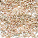Sachet Organza avec Confettis Mariage Fleurs séchées