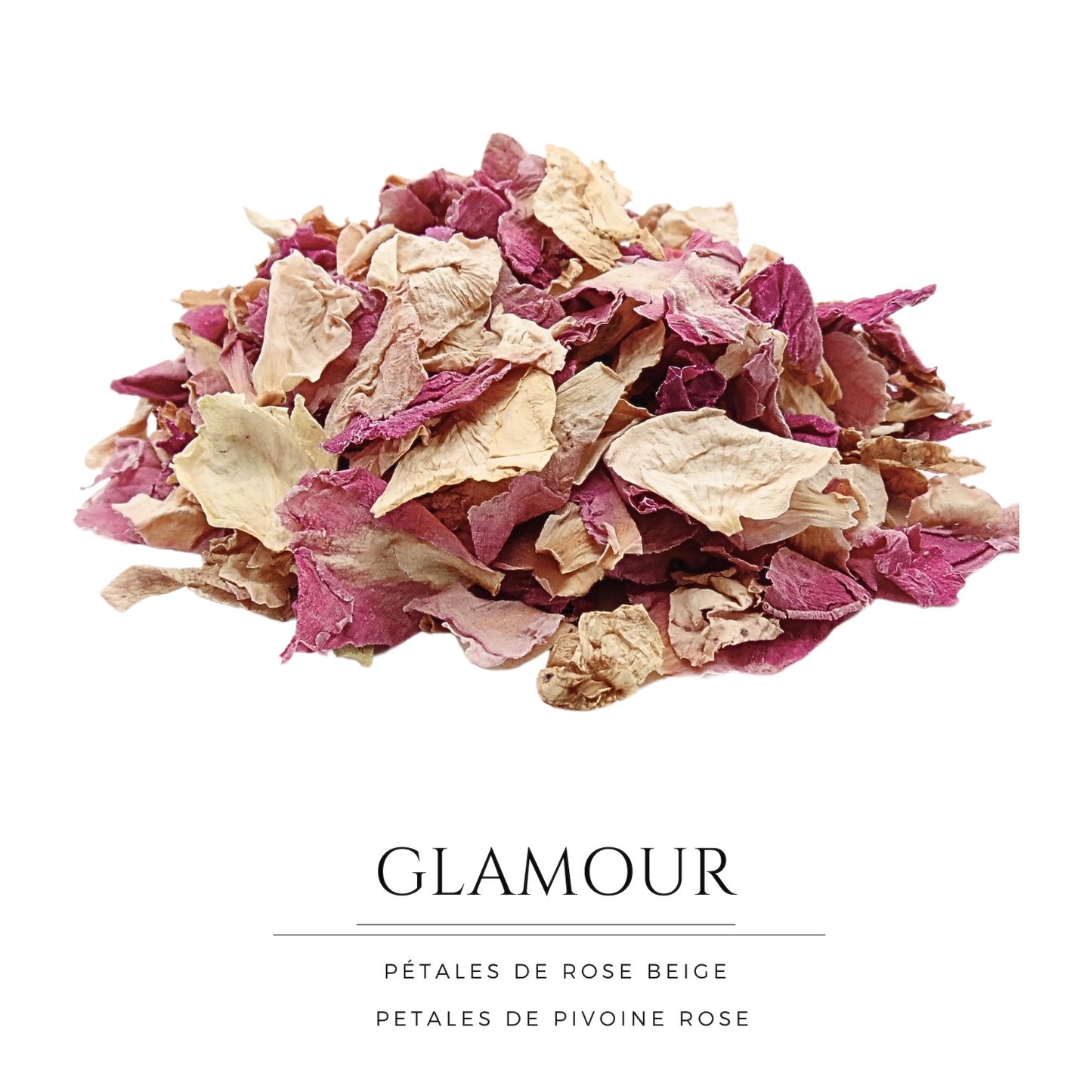 Glamour - Pétales de Roses et Pivoine