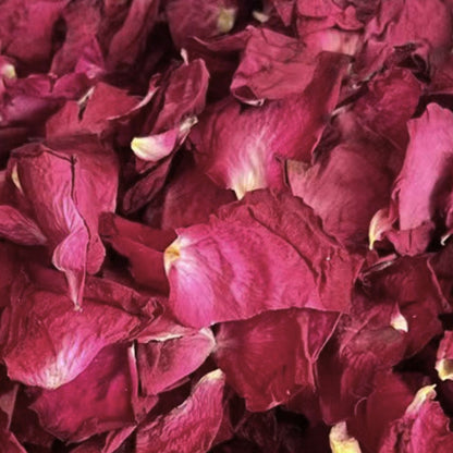 Framboise - Pétales de roses rouge mariage