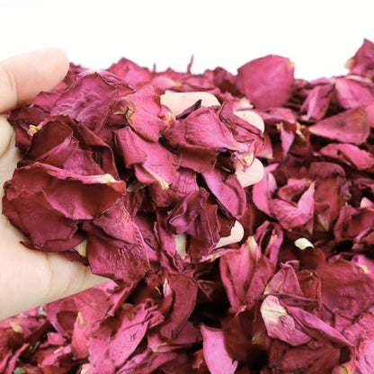 Framboise - Pétales de roses rouge mariage