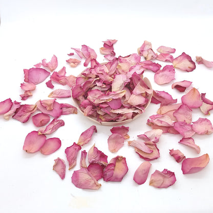 Roseline - Pétales de roses séchées vieux rose