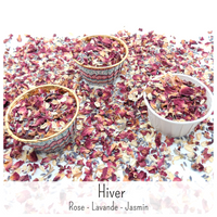 Confettis Fleurs séchées avec Pot