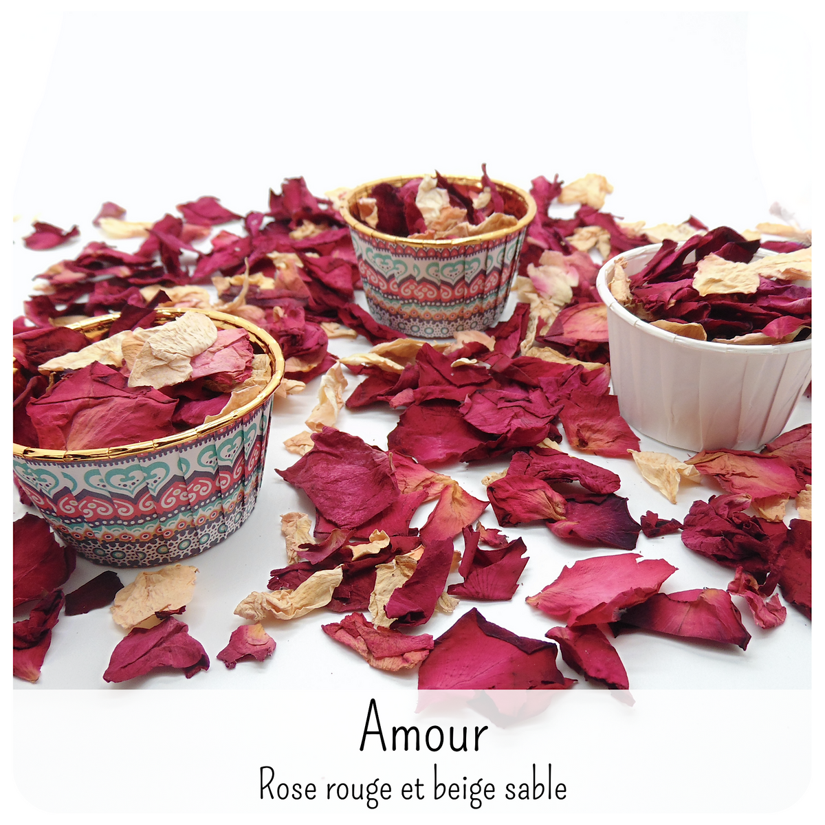 Confettis Fleurs séchées avec Pot