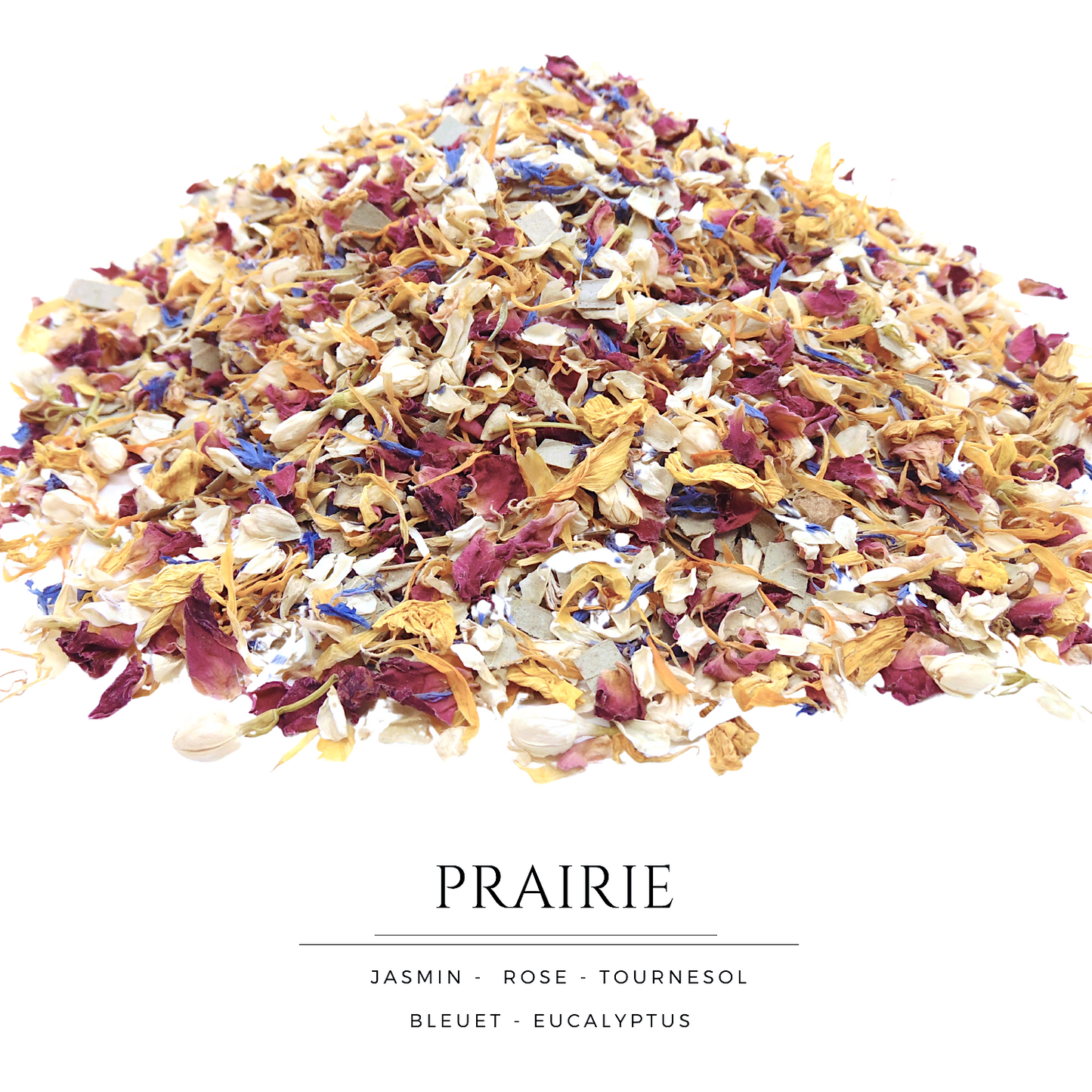 Sachet Confettis Mariage Fleurs séchées