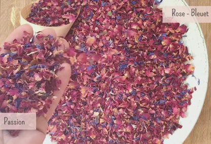 Passion - Confettis Fleurs Séchées Mariage