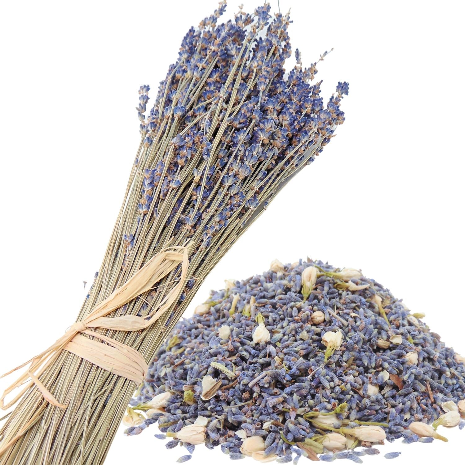 Lavande Séchée Naturelle 225g En Vrac - Fleurs Séchées Parfumées Pour Sachets, Mariage, Confettis, Artisanat