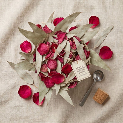 Rose et Eucalyptus séchés - Décoration de Table